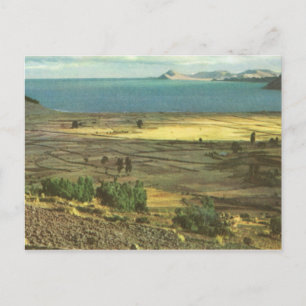 Vintage Bolivia, Sjö Titicaca Vykort