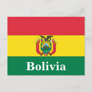 Vintage Bolivia Travel Turism Vykort