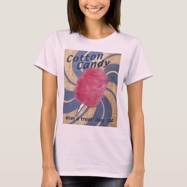 Vintage Bomull T-shirt (Framsida)