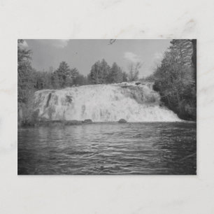 Vintage Bond Falls, Michigans övre Peninsula Vykort