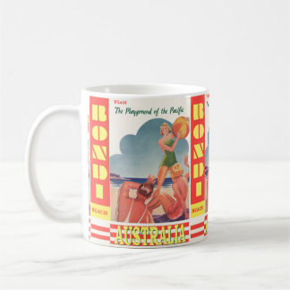 Vintage Bondi Beach: Iconic Australia Travel Kaffemugg