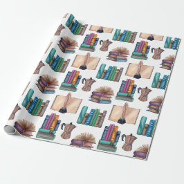 Vintage Books Inpackningspapper Presentpapper