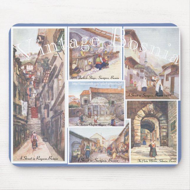 vintage Bosnien Musmatta (Framsidan)