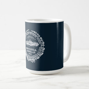 Vintage Boston City Seal Kaffemugg