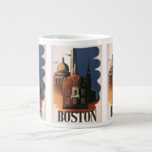 Vintage Boston, Massachusetts Paul Reveres ritt Jumbo Mugg