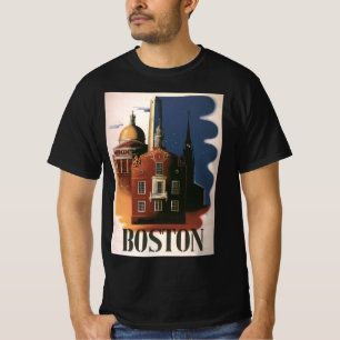 Vintage Boston, Massachusetts Paul Reveres ritt T-shirt