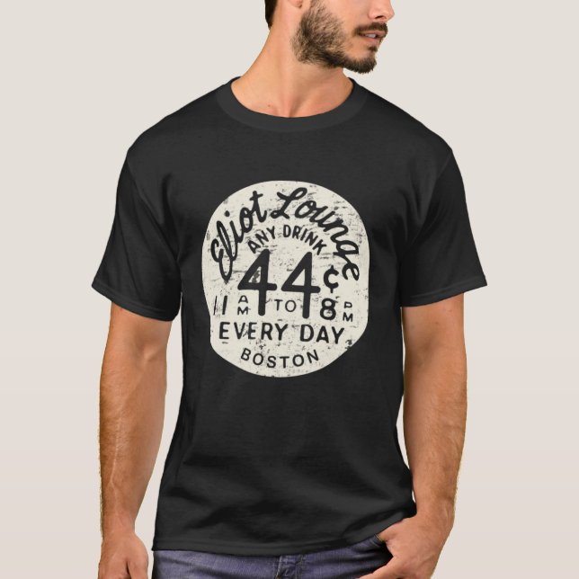 Vintage Boston Massachusetts T Shirt (Framsida)