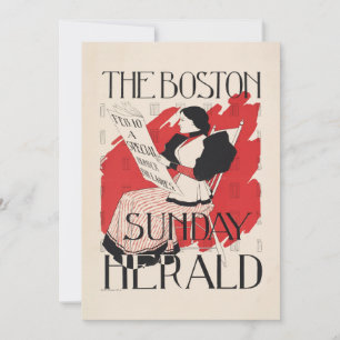 Vintage Boston Söndag Herald Women's Edition