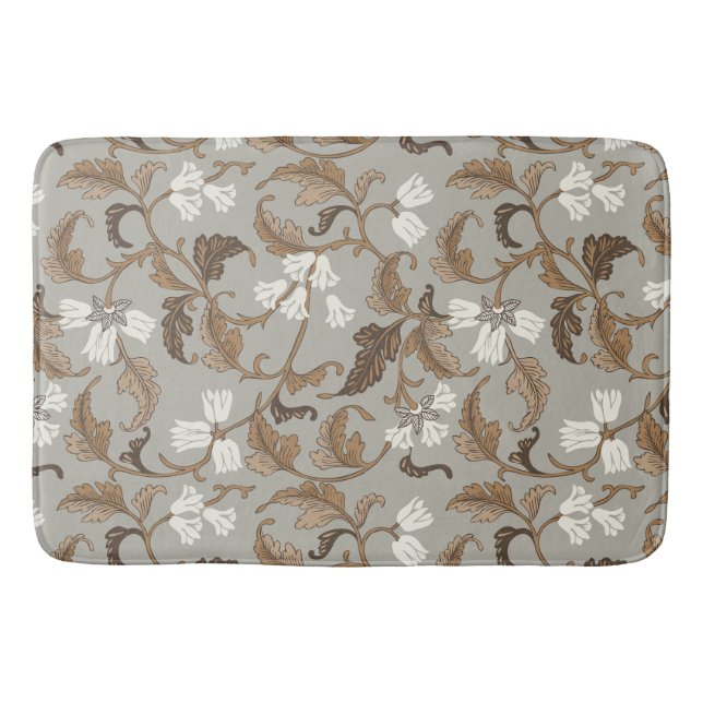 Vintage Botanical Elegance Badrumsmatta (Framsidan)