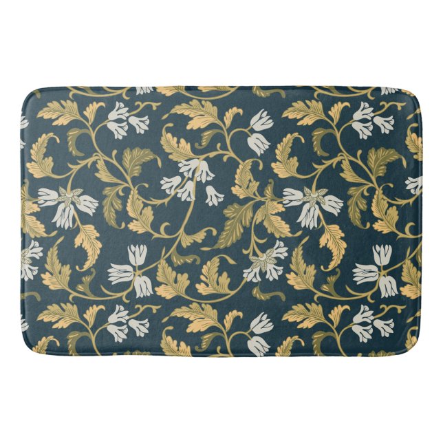 Vintage Botanical Elegance Badrumsmatta (Framsidan)