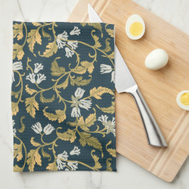Vintage Botanical Elegance Kökshandduk