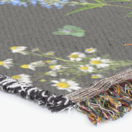 Vintage botanical style filt