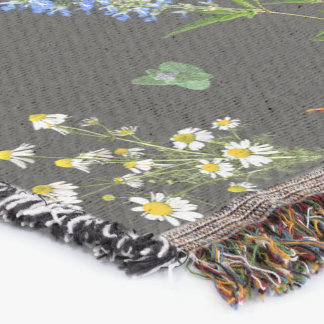 Vintage botanical style filt