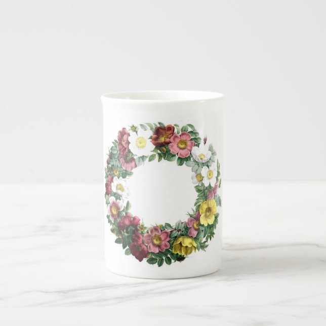 Vintage Botanicals Illustrations Benporslin Mugg (Framsidan)