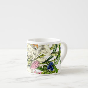 Vintage Botanicals Illustrations Espressomugg