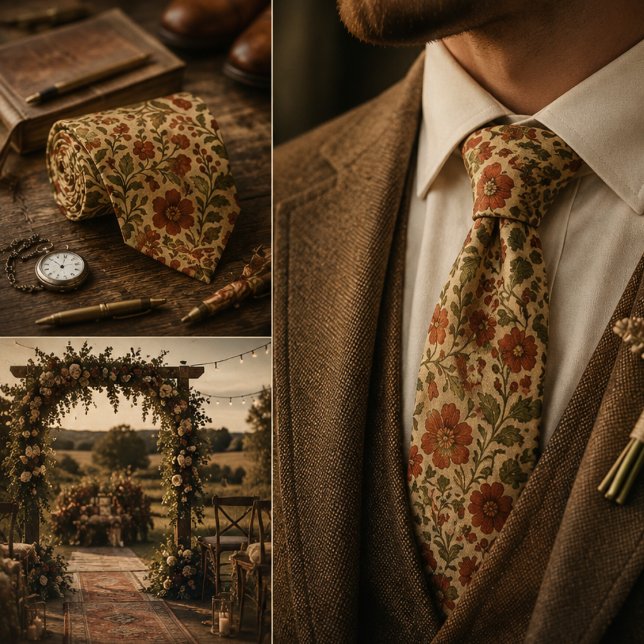 Vintage Botanisk Blomma Slips (Skapare uppladdad)