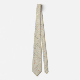 Vintage botanisk girlangmönster slips