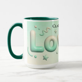 Vintage Botanisk Underbar Personlig Minnessak Mugg