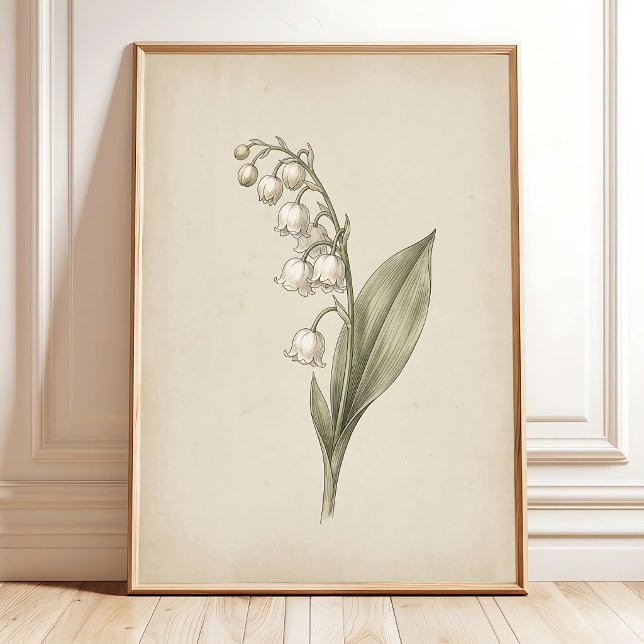 Vintage Botanisk Väggkonst (Skapare uppladdad)