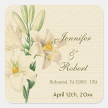 Vintage botaniska blommor bröllop