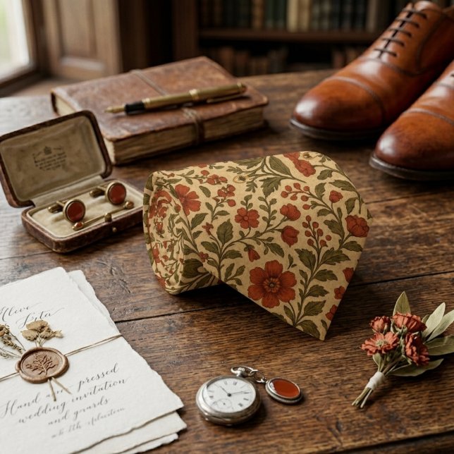 Vintage Botaniska Blommor Slips (Skapare uppladdad)