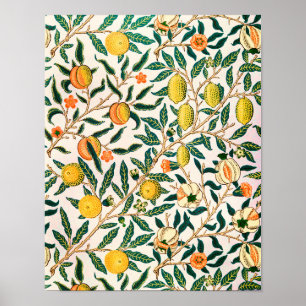 Vintage Botaniska Mönster Poster