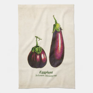 Vintage botaniska sjukdomar, påsväxter kökshandduk
