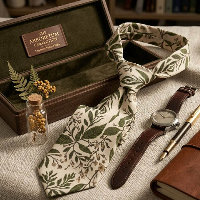 Vintage botaniskt blad  slips (Skapare uppladdad)