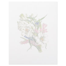 Vintage Botaniskt sida