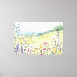 Vintage Botaniskt väggdäck Canvastryck