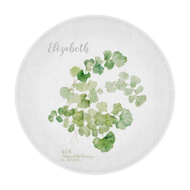 Vintage Botaniskt vattenfärgsmålning (Framsidan)