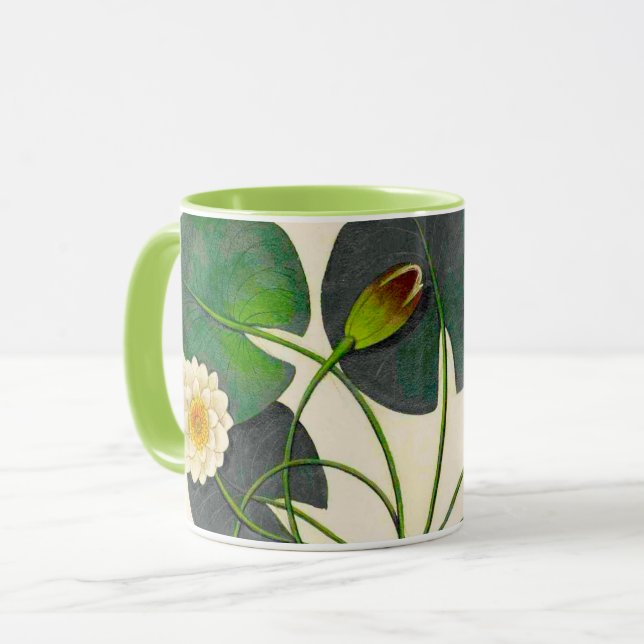 Vintage Botaniskt vattenhaltigt Mugg (Framsida vänster)