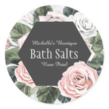 Vintage Bouquet Bath Salt Mason Burk