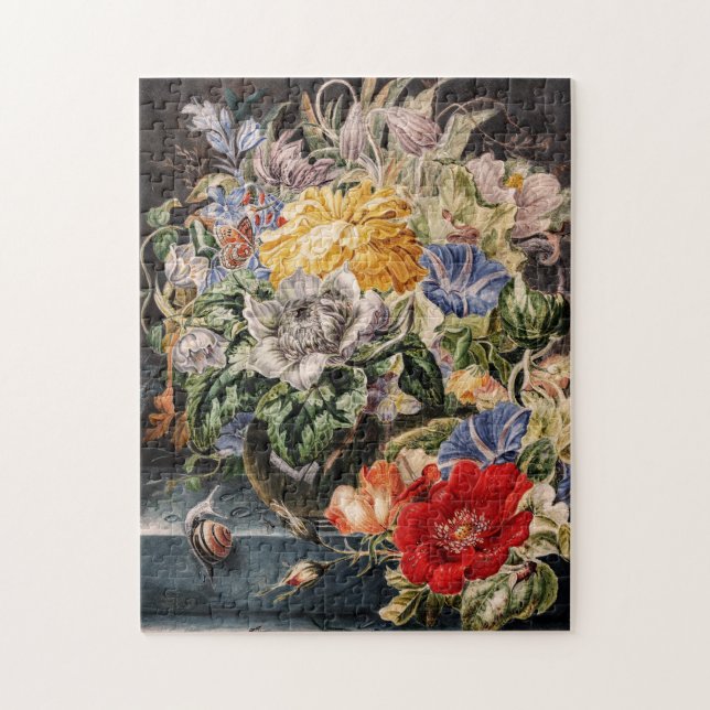 Vintage Bouquet of Flowers Pussel (Vertikal)