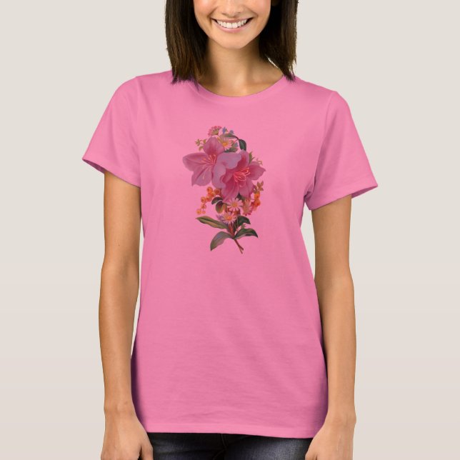 Vintage Bouquet Tee Shirt (Framsida)