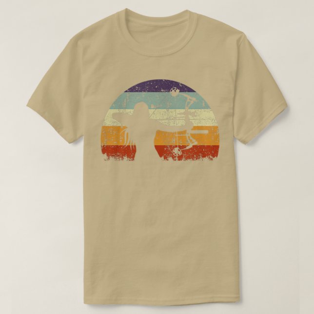 Vintage Bow Hunting Archery Distressed  T Shirt (Design framsida)