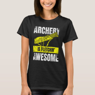 Vintage Bow Hunting Arrows and Archery Targets Quo T Shirt