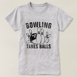 Vintage Bowling Balls Tee Shirt