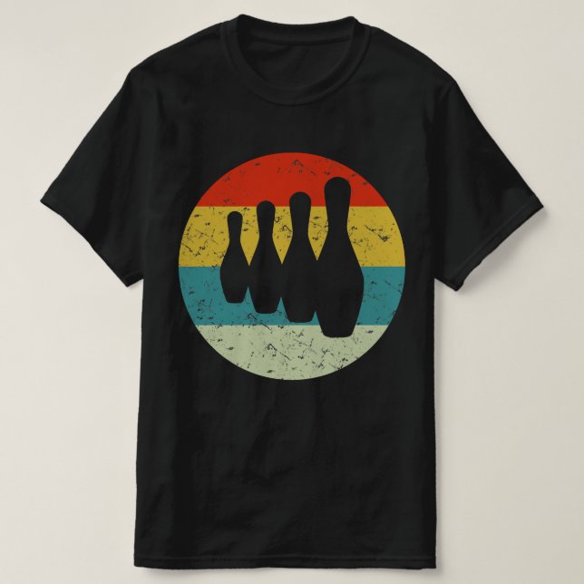 vintage bowling t shirt (Design framsida)