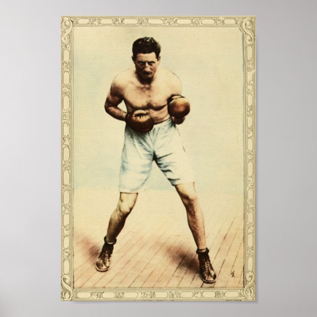 Vintage Boxer Poster (Framsidan)