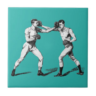 Vintage Boxing Kakelplatta