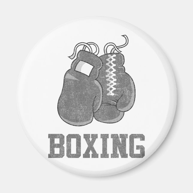Vintage Boxing Magnet (Framsidan)