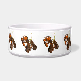 Vintage Boxinghandskar och hjälm