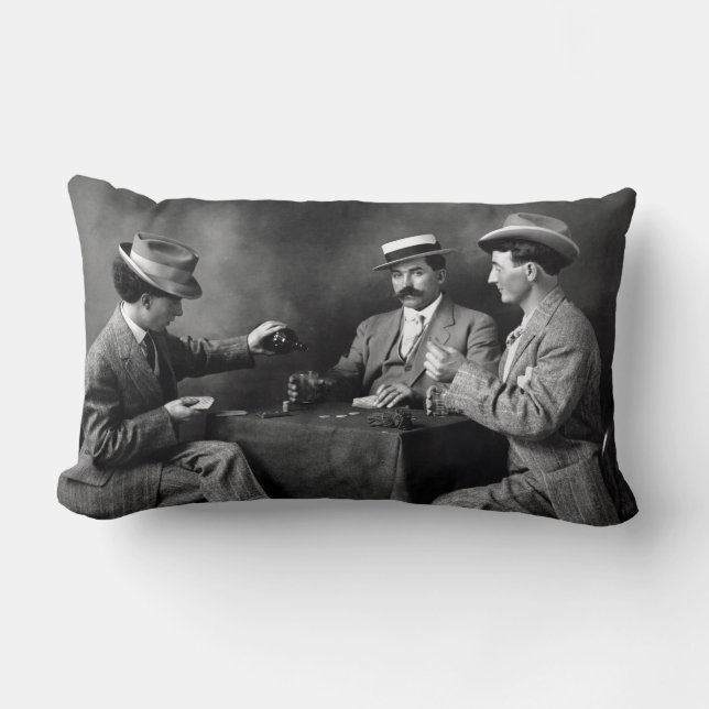 Vintage Boys Natt ut Lumbarkudde (Framsida)