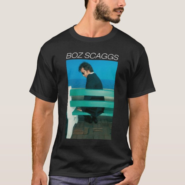 Vintage Boz Scaggs, boz scaggs Light T Shirt (Framsida)