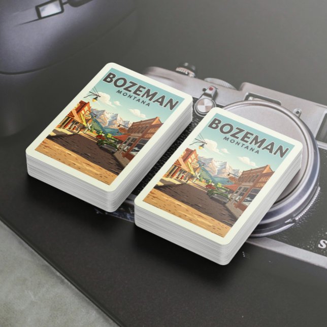 Vintage Bozeman Montana Casinokort (Skapare uppladdad)