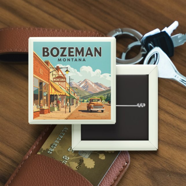 Vintage Bozeman Montana Knapp (Skapare uppladdad)