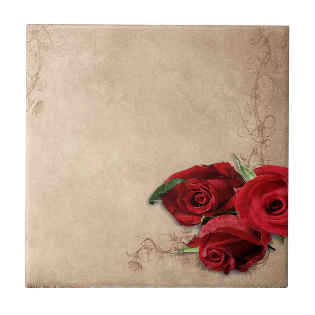 Vintage Brandy Ro Kakelplatta (Framsidan)