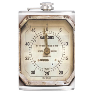 VINTAGE BRÄNSLE-GAGE FICKPLUNTA
