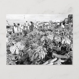 Vintage Brasilien Manaus flodmarknad Vykort